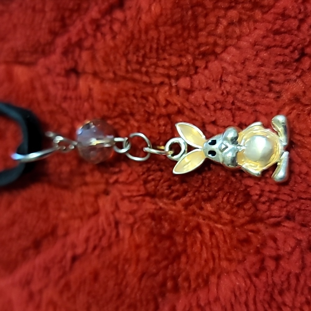 Enamel Rabbit Pendant Necklace - Picture 5 of 5